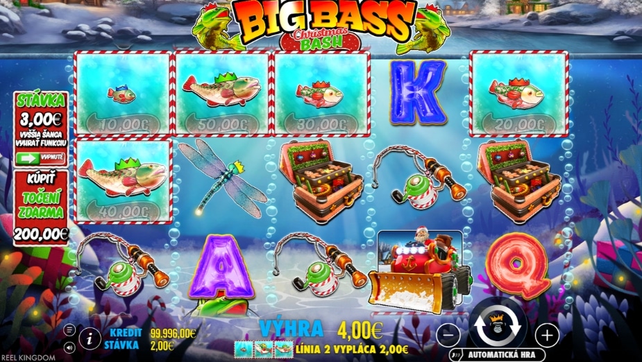 Téma a symboly Big Bass Christmas Bash™