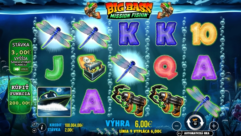Téma a symboly Big Bass Mission Fishin