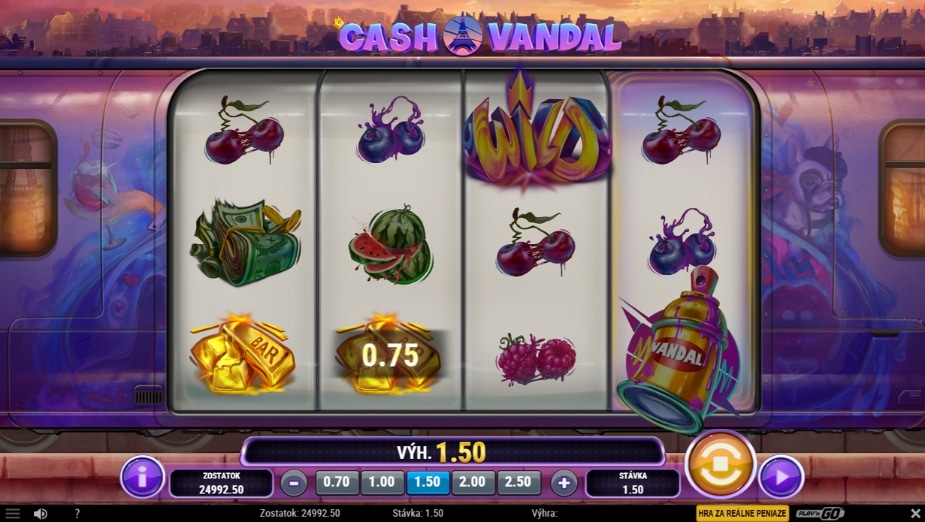 Téma a symboly Cash Vandal