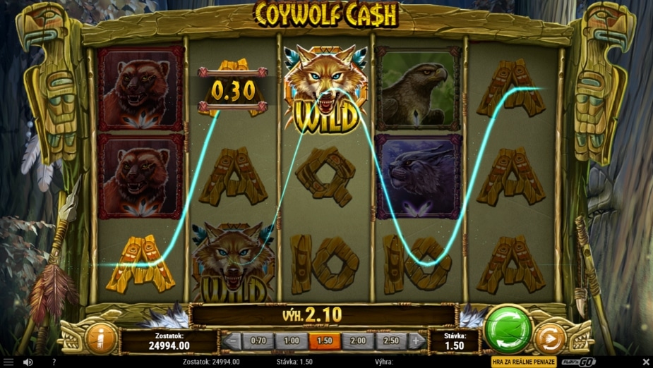 Téma a symboly Coywolf Cash