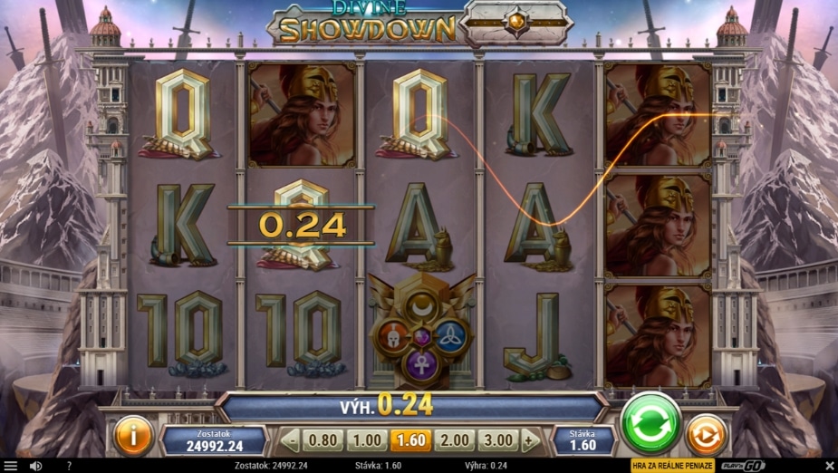 Téma a symboly Divine Showdown