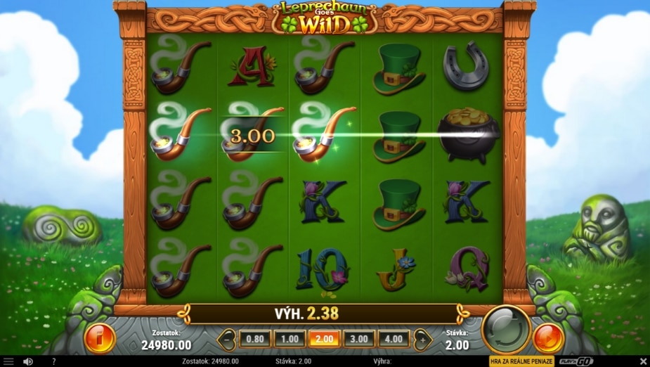 Téma a symboly Leprechaun Goes Wild