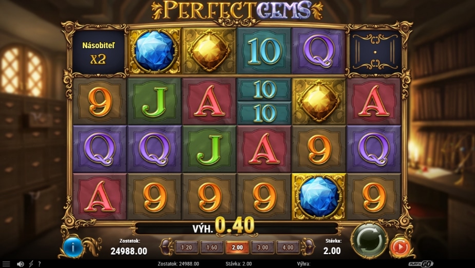 Téma a symboly Perfect Gems