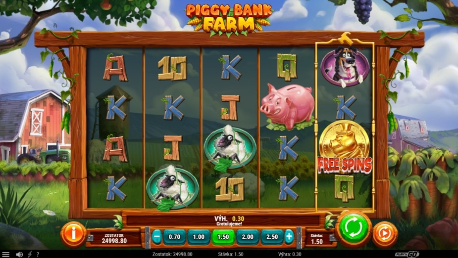 Téma a symboly Piggy Bank Farm