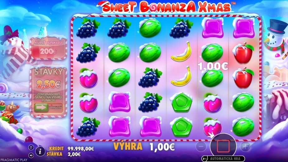 Téma a symboly Sweet Bonanza Xmas