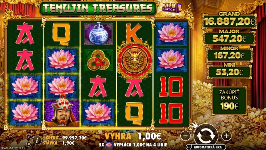 Téma a symboly Temujin Treasures