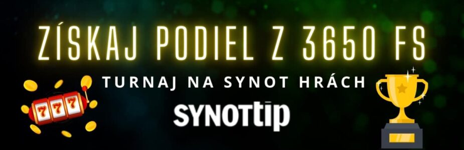 Turnaj na synot hrách v Synottip kasíne