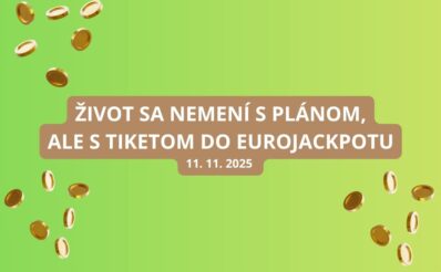 Uzávierka žrebovania Eurojackpotu je dnes do večera