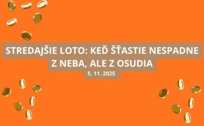 V Lote dnes môžeš vyhrať polmilión eur