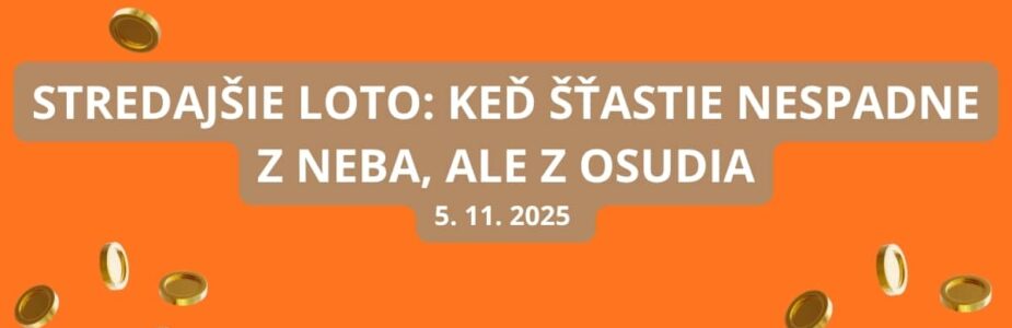 V Lote dnes môžeš vyhrať polmilión eur