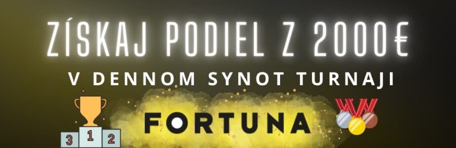 Získaj podiel z 2000€ vo Fortune