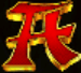 Symbol Písmeno A automatu 5 Lions Megaways™ od Pragmatic Play