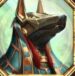 Symbol Anubis automatu Legacy of Egypt od Play’n GO