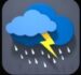 Symbol Blesky a dážď automatu Crazy Weather od Casimi
