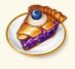 Symbol Čučoriedková torta automatu Baker’s Treat od Play’n GO