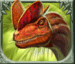 Symbol Dinosaurus na zelenom poli automatu Raging Rex od Play’n GO