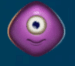 Symbol Fialová príšerka automatu Reactoonz 2 od Play’n GO