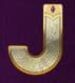 Symbol Písmeno J automatu Gold King od Play’n GO