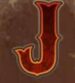 Symbol Písmeno J automatu Golden Colts od Play’n GO