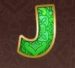 Symbol Písmeno J automatu Grim Muerto od Play’n GO