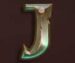 Symbol Písmeno J automatu Jolly Roger 2 od Play’n GO