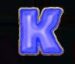 Symbol Písmeno K automatu Big Bass Hold & Spinner Megaways™ od Pragmatic Play