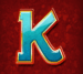 Symbol Písmeno K automatu Prosperity Palace od Play’n GO