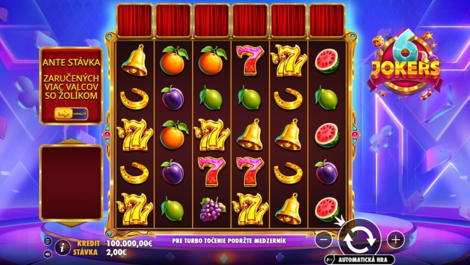 6 Jokers od Pragmatic Play