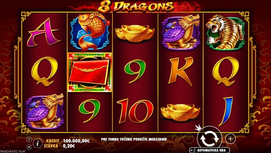 8 Dragons™ od Pragmatic Play