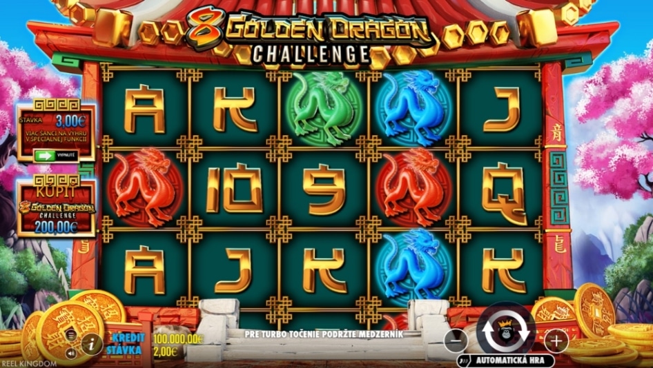 8 Golden Dragon Challenge™ od Pragmatic Play