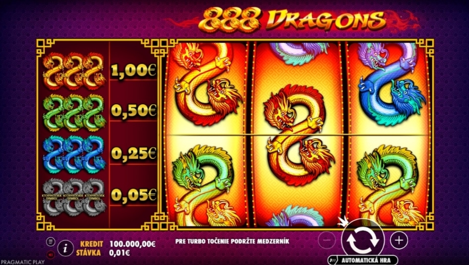 888 Dragons™ od Pragmatic Play