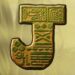 Symbol Písmeno J automatu Aztec Idols od Play’n GO