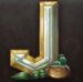 Symbol Písmeno J automatu Divine Showdown od Play’n GO