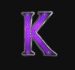 Symbol Písmeno K automatu Vikings od Kajot