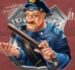 Symbol Policajt automatu Cops’n’Robbers od Play’n GO