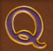Symbol Písmeno Q automatu Riches of Ra od Play’n GO