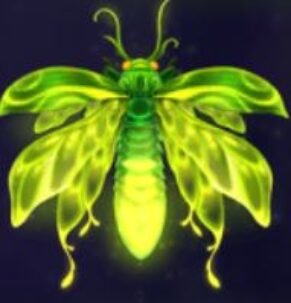 Symbol WILD  automatu Firefly Frenzy od Play’n GO
