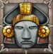 Symbol Strieborná zlatá aztécka maska automatu Aztec Idols od Play’n GO