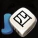 Symbol Písmeno J automatu The Dog House Dice Show od Pragmatic Play