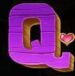 Symbol Písmeno Q automatu The Dog House – Dog or Alive od Pragmatic Play