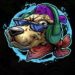 Symbol Svetlomodrý pes automatu The Big Dawgs od Pragmatic Play