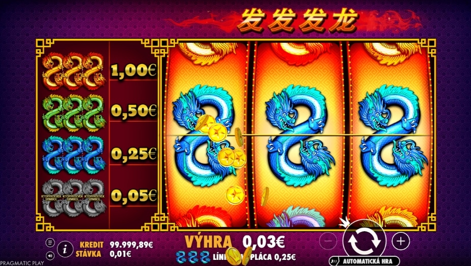 téma a symboly 888 dragons™