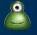 Symbol Tmavozelená príšerka automatu Reactoonz 2 od Play’n GO