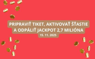 Uzávierka žrebovania Euromiliónov sa nezadržateľne blíži