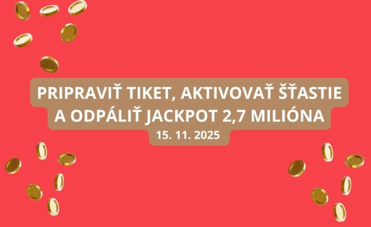 Uzávierka žrebovania Euromiliónov sa nezadržateľne blíži