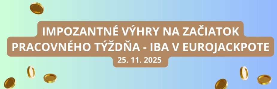 V Eurojackpote sa to výhrami len tak hemží