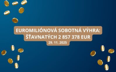 V Euromiliónoch sa bude vyhrávať aj túto sobotu