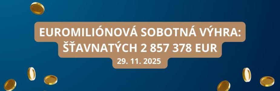 V Euromiliónoch sa bude vyhrávať aj túto sobotu