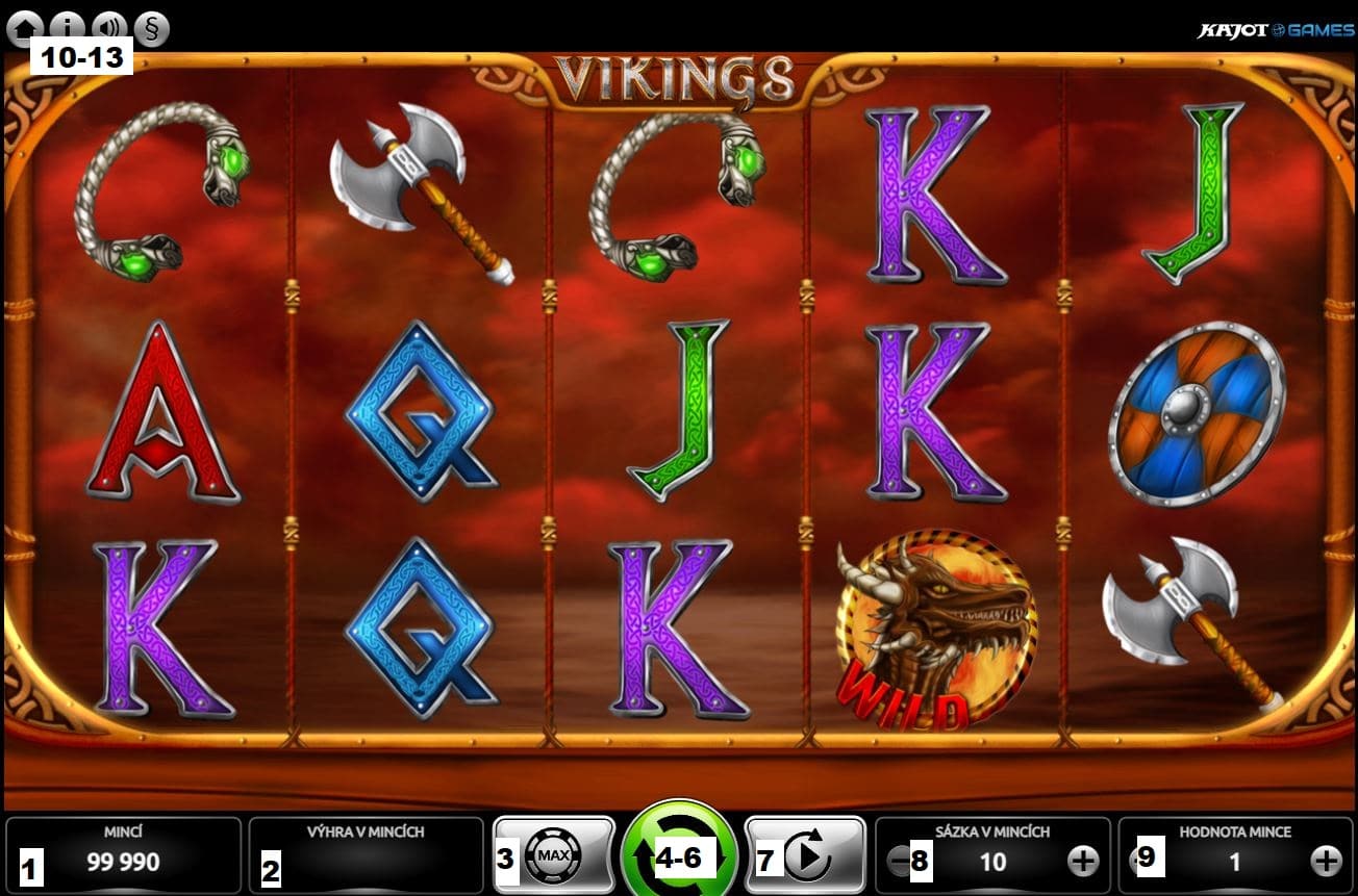 Vikings Ako hrať online automat