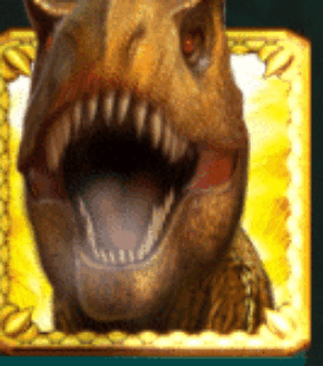 Symbol WILD Symbol automatu Raging Rex od Play’n GO